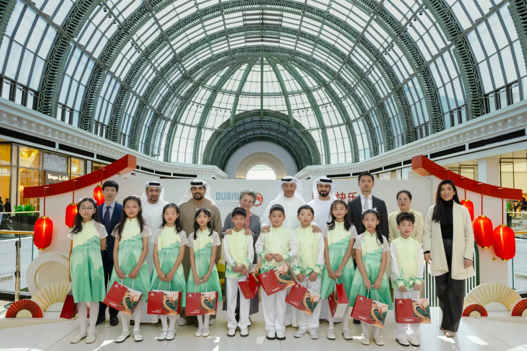 迪拜中国学校受邀参加Majid Al Futtaim集团庆祝中国农历新年活动