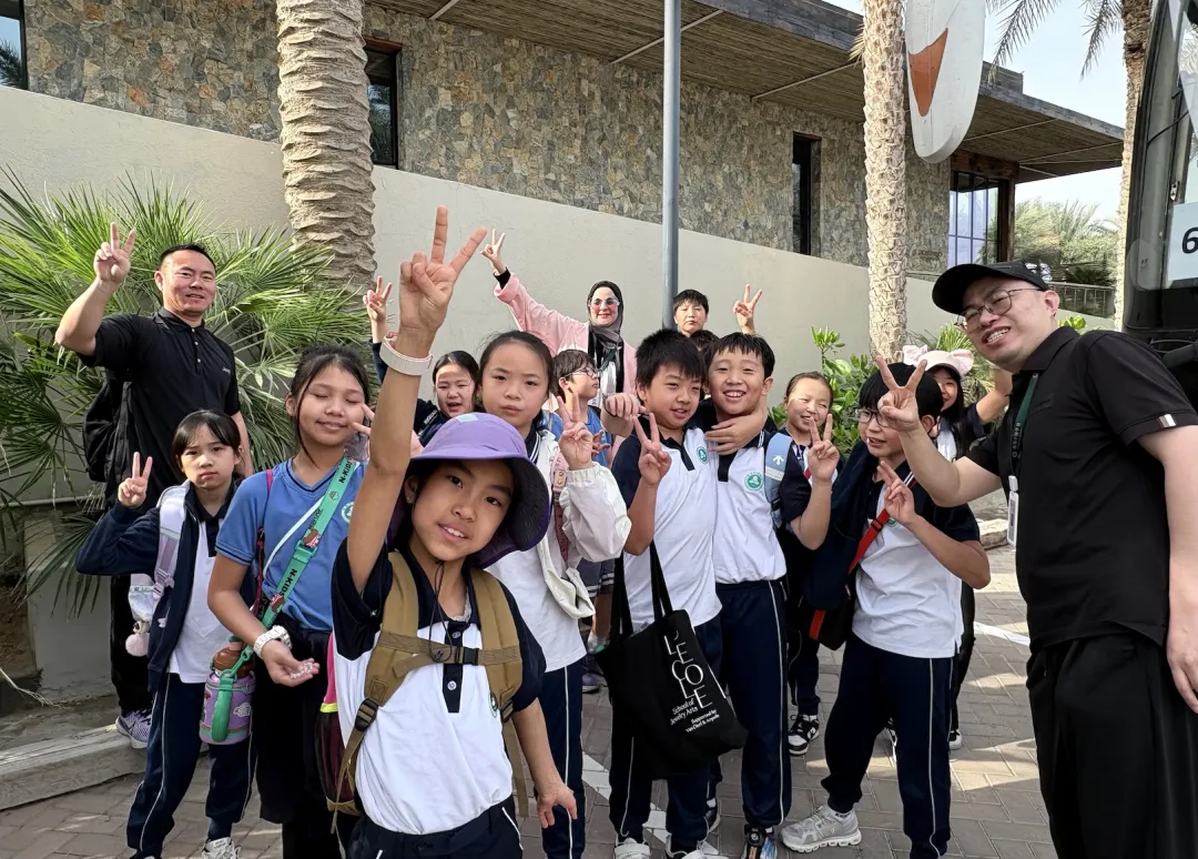 探鳄鱼秘境,赴星宇之约 迪拜中国学校冬季研学之旅解锁自然与宇宙的奇妙